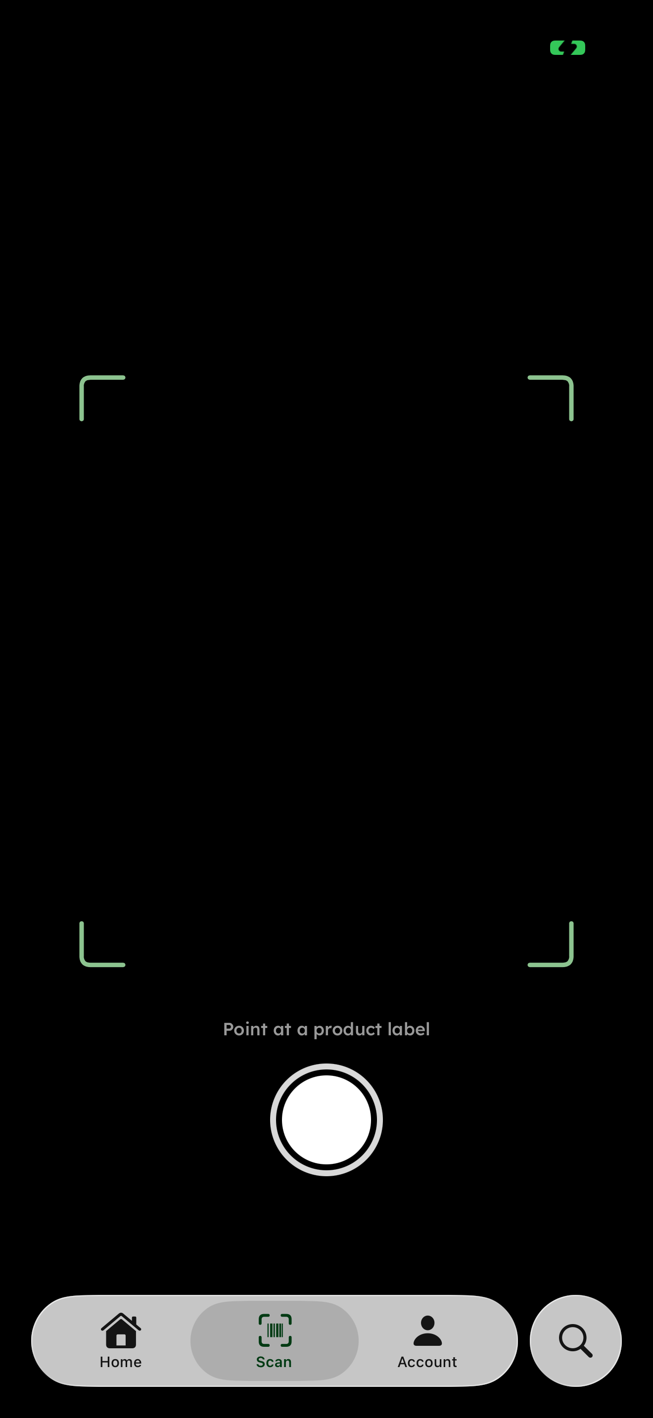 Scan any product in seconds